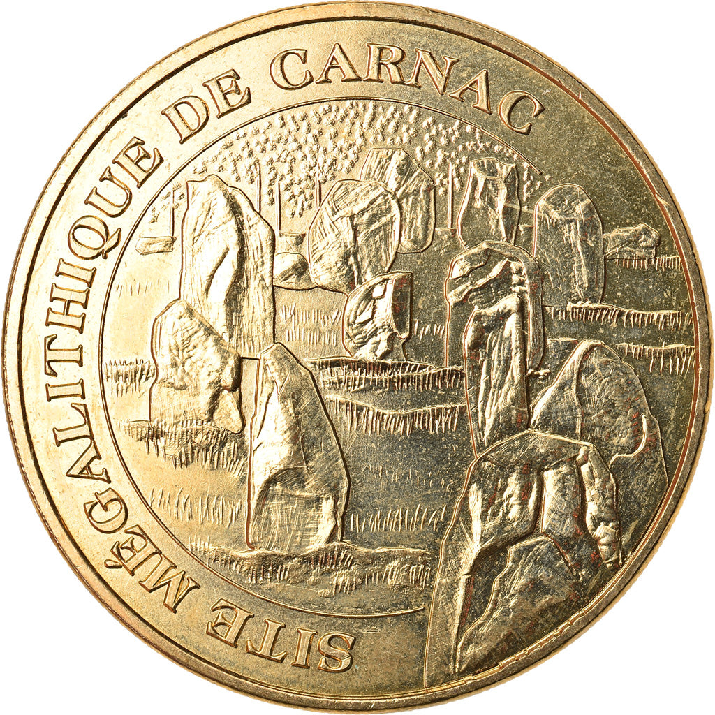 France, Jeton, Jeton Touristique, Carnac - Les alignements n°3, Arts & Culture