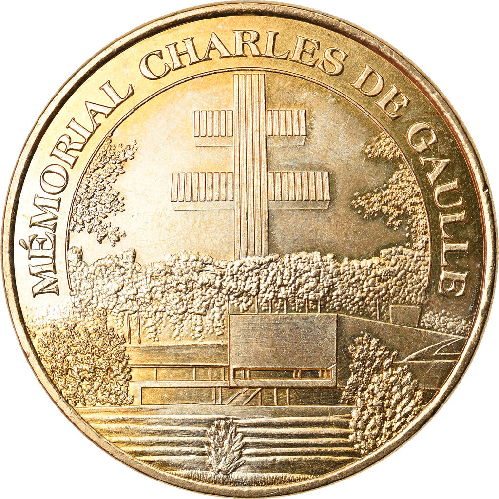 France, Jeton, Jeton Touristique, Colombey Les Deux Eglises -  Mémorial n°1 -