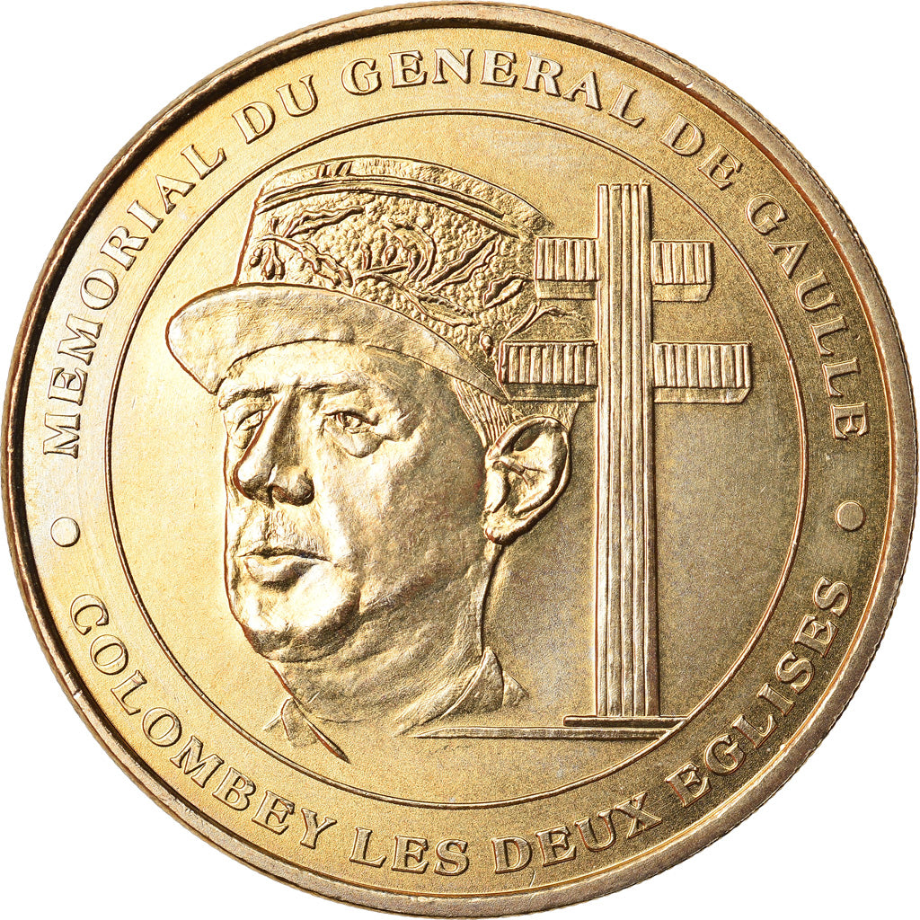 Francja, Token, Żeton turystyczny, 52/ Colombey-les-deux-églises - La