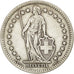 Moneda, Suiza, 2 Francs, 1944, Bern, MBC, Plata, KM:21