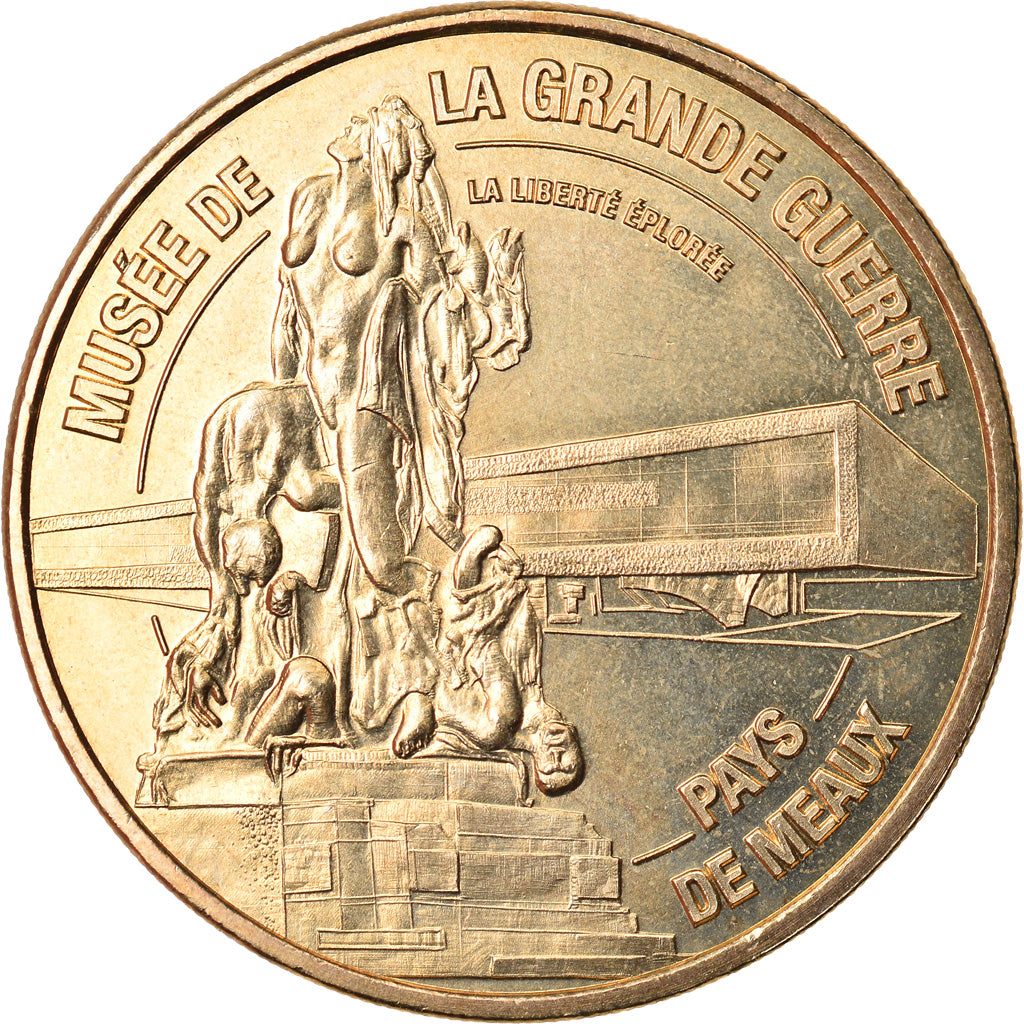 Francia, Token, Touristic token, 77/ Musée de la Grande Guerre - Meaux, Arts &