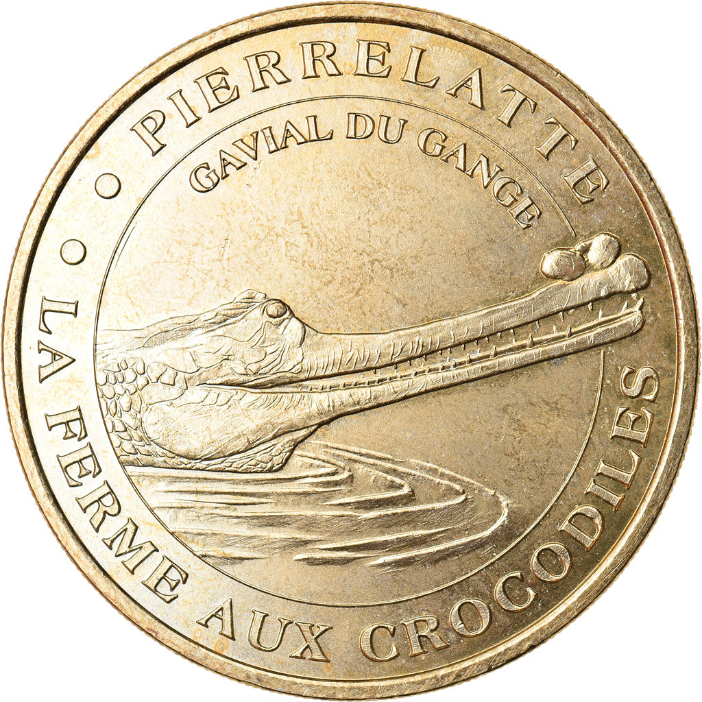 Francia, Token, Touristic token, Pierrelatte - ferme aux crocodiles n°2, Arts &