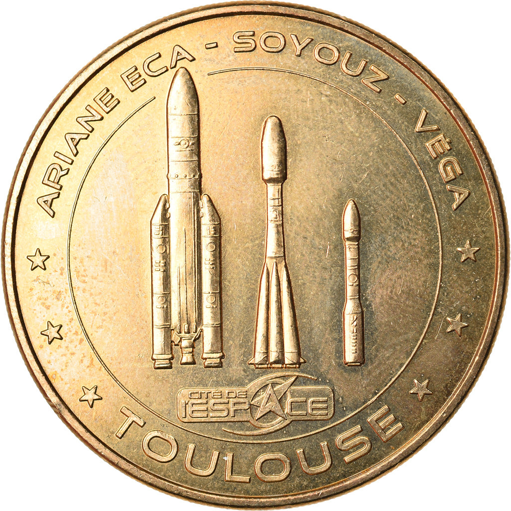 France, Jeton, Jeton Touristique, Toulouse -  Cité de l'Espace n°7, Arts &