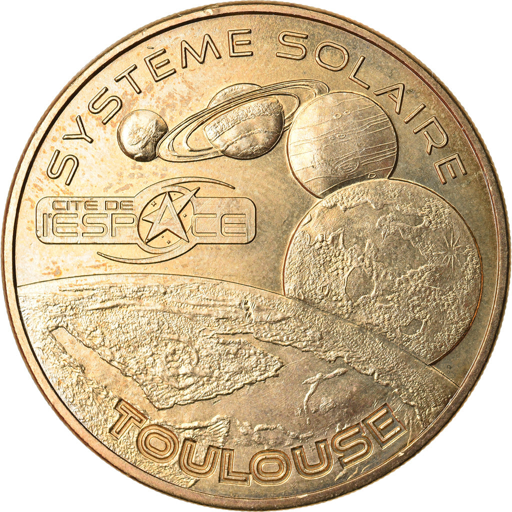 France, Token, Touristic token, Toulouse -  Cité de l'Espace n°6, Arts &