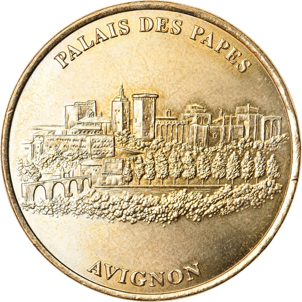 Francia, Token, Touristic token, Avignon - Palais  des Papes n°1, Arts &