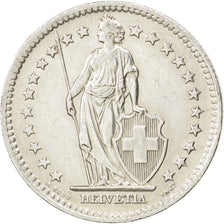 SWITZERLAND, 2 Francs, 1946, Bern, KM #21, AU(50-53), Silver, 27.4, 10.00