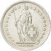 SWITZERLAND, 2 Francs, 1946, Bern, KM #21, AU(50-53), Silver, 27.4, 10.00