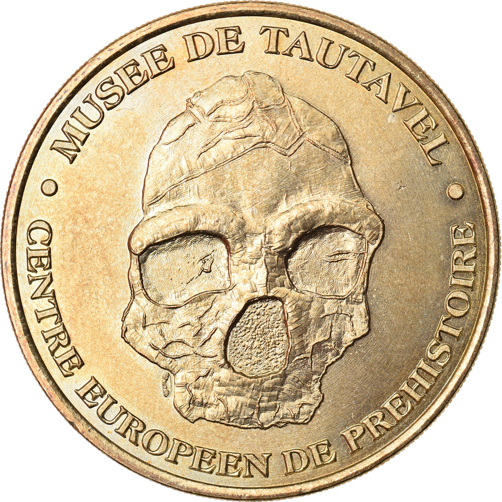 France, Token, Touristic token, Tautavel - Musée n°1, Arts & Culture, 1999