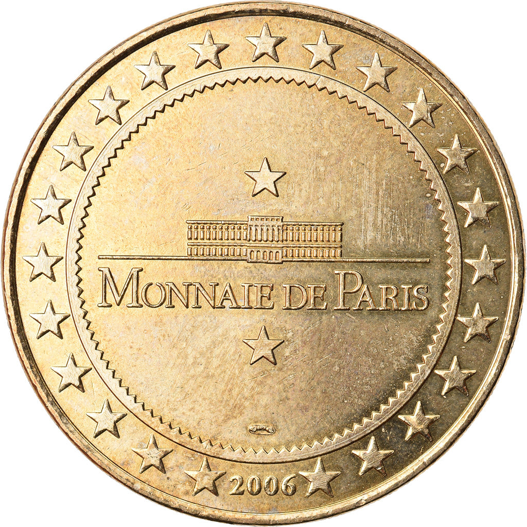 França, Token, Token turístico, Tarascon - Parc préhistoire - Bison, Artes e