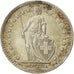 Coin, Switzerland, 2 Francs, 1946, Bern, EF(40-45), Silver, KM:21
