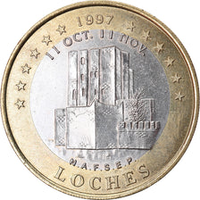 France, 10 Euro, Euro des Villes, 1997, LOCHES, SUP