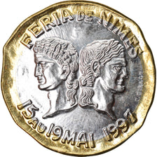 Frankrijk, 10 Euro, Euro des Villes, 1997, NIMES, PR, n.v.t.