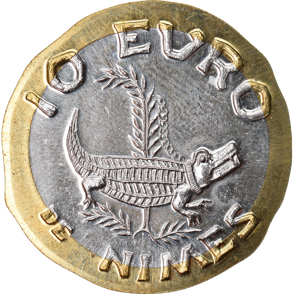 Frankrijk, 10 Euro, Euro des Villes, 1997, NIMES, PR, n.v.t.