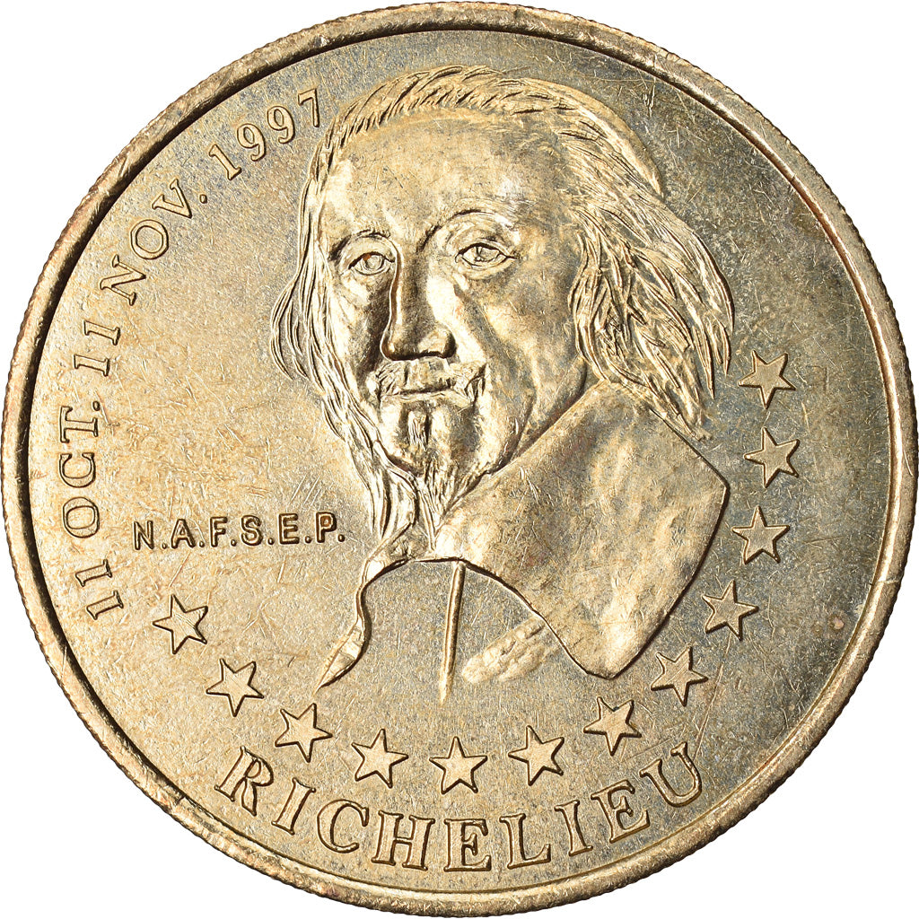 França, Euro, Euro des Villes, 1996, Tours et de Touraine - Richelieu