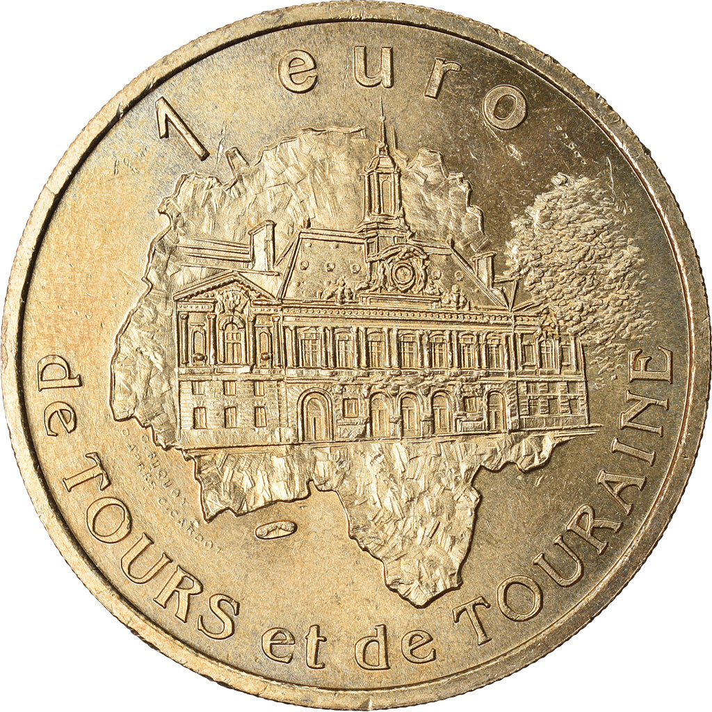 Francja, Euro, Euro des Villes, 1997, Tours et de Touraine - Amboise, AU(55-58)