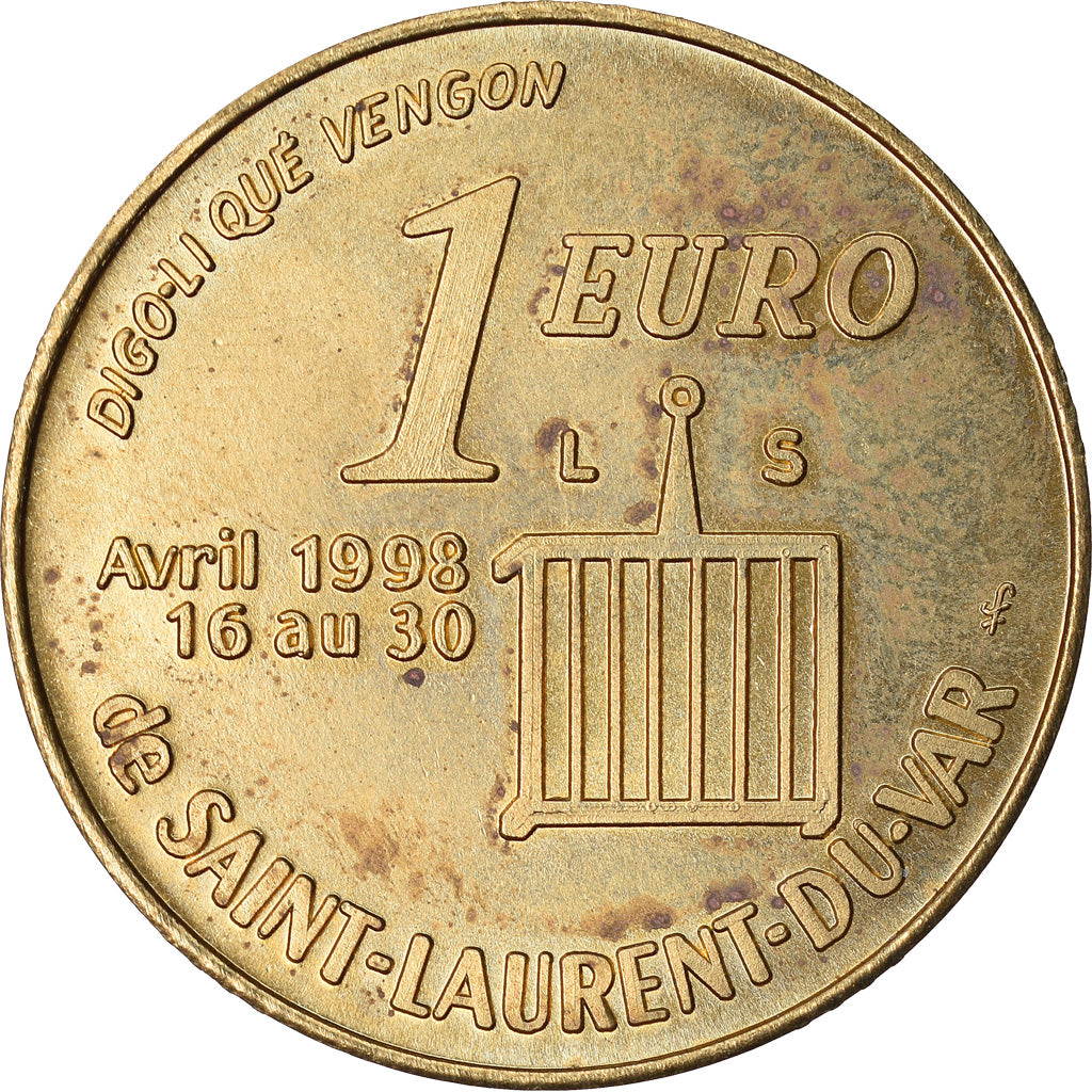 Francia, Euro, Euro des Villes, 1998, Saint-Laurent du Var, BB, N.C.