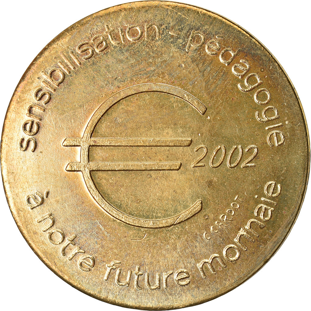 France, 50 Euro Cent, Euro des Villes, 2002, Tours et de Touraine, AU(55-58)