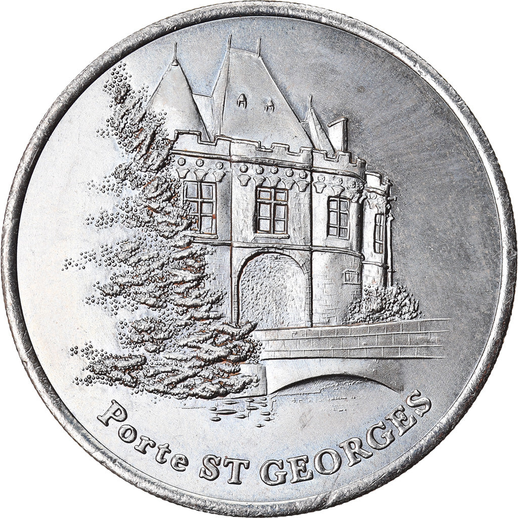 France, 2 Euro, Euro des Villes, 1997, Vendôme, SUP