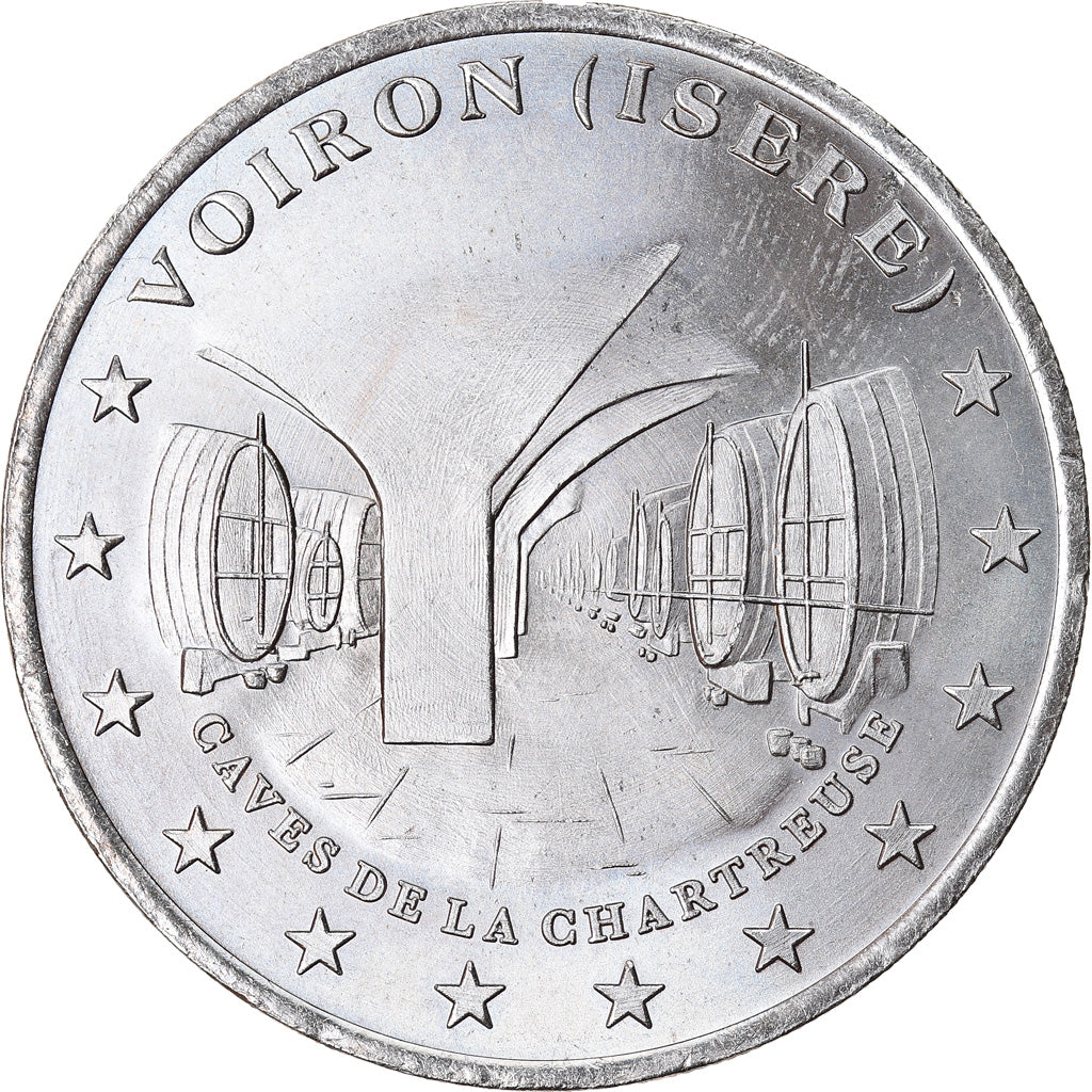 France, 2 Euro, Euro des Villes, 1998, Voiron, AU(55-58)