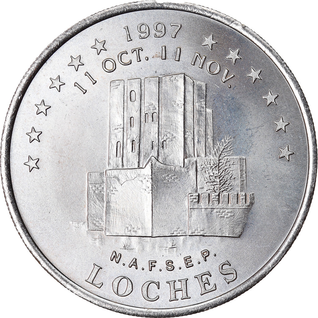 Francia, 2 Euro, Euro des Villes, 1997, LOCHES, SPL-, N.C.
