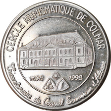 France, 2 Euro, Euro des Villes, 1998, Colmar - Cercle numismatique, SUP