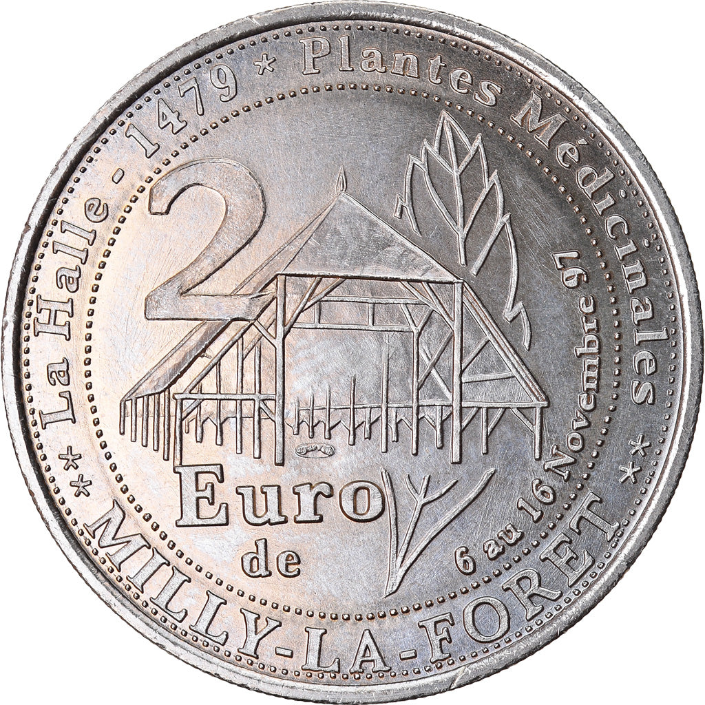 Frankrijk, 2 Euro, Euro des Villes, 1997, Milly-la-Forêt, PR, n.v.t.