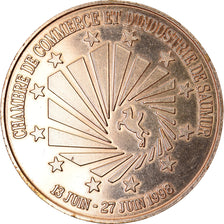 França, 2 Euro, Euro des Villes, 1998, SAUMUR, AU(55-58), N/D