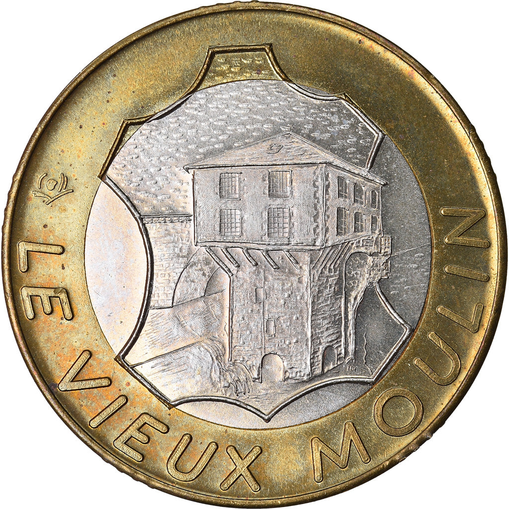 Francia, 2 Euro, Euro des Villes, 1997, Millau, BB, N.C.