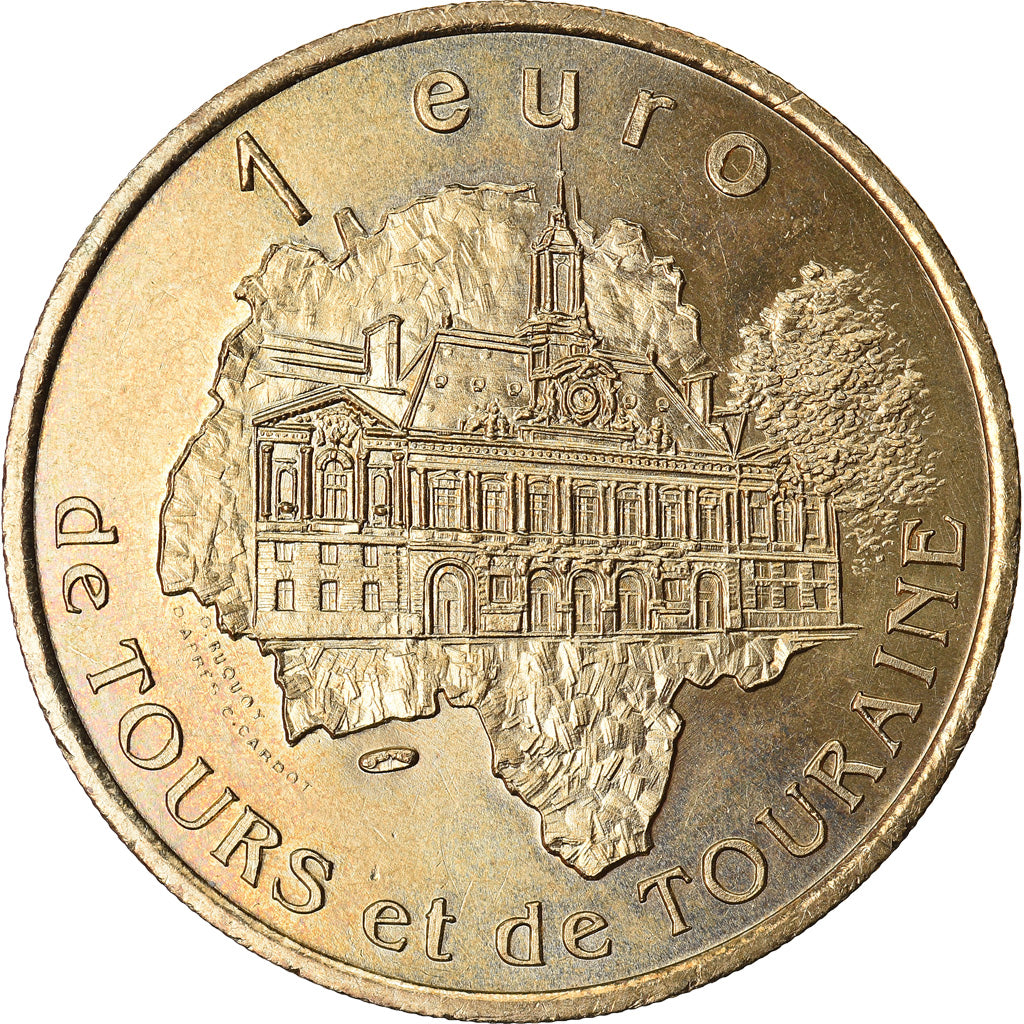 France, Euro, Euro des Villes, 1997, Tours et de Touraine, AU(55-58)