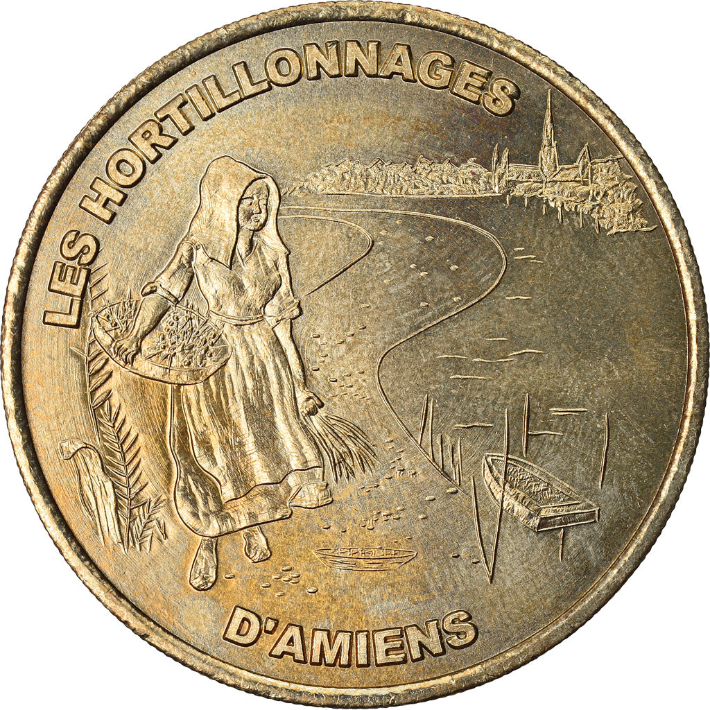 França, Euro, Euro des Villes, 1998, Amiens, AU(55-58), N/D