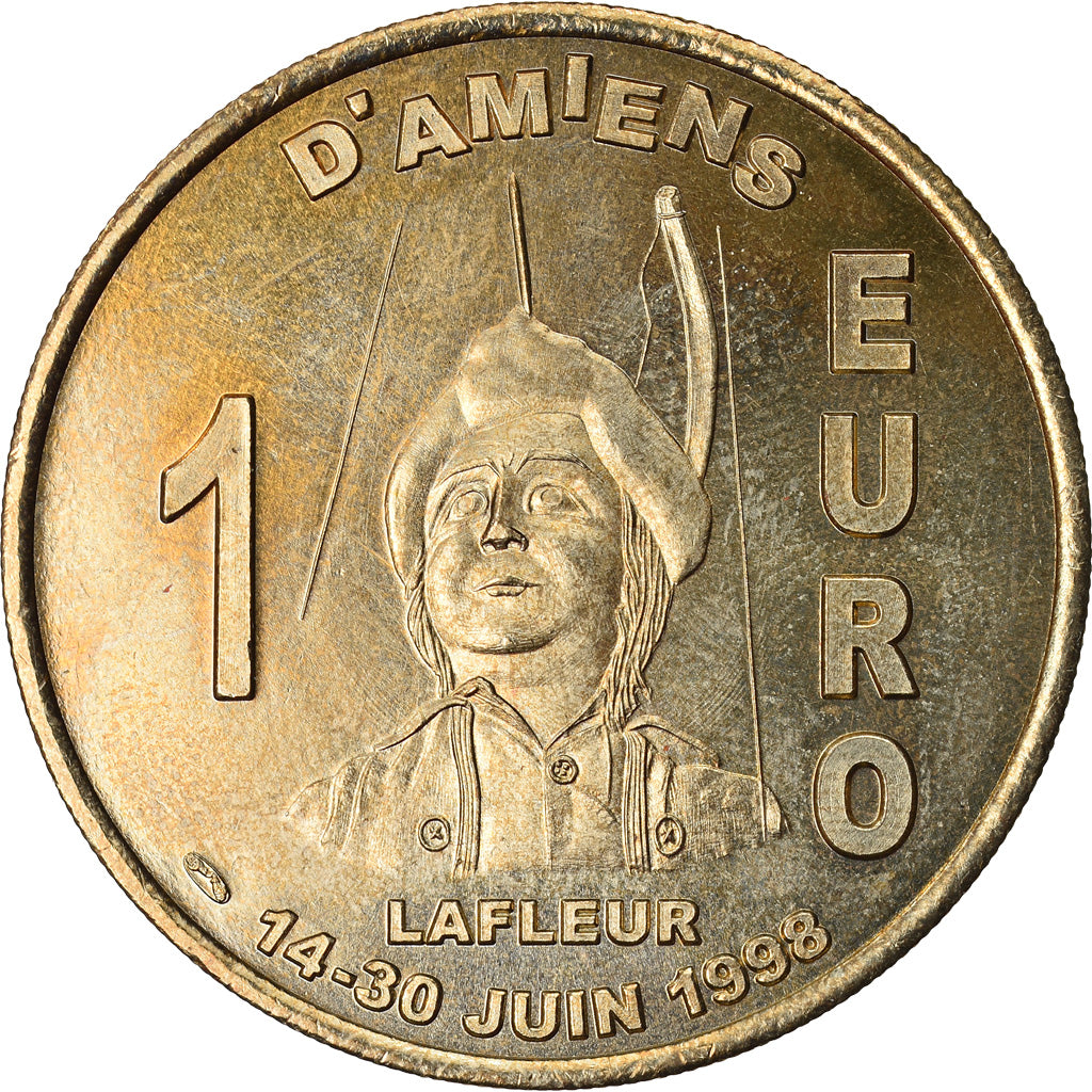 França, Euro, Euro des Villes, 1998, Amiens, AU(55-58), N/D