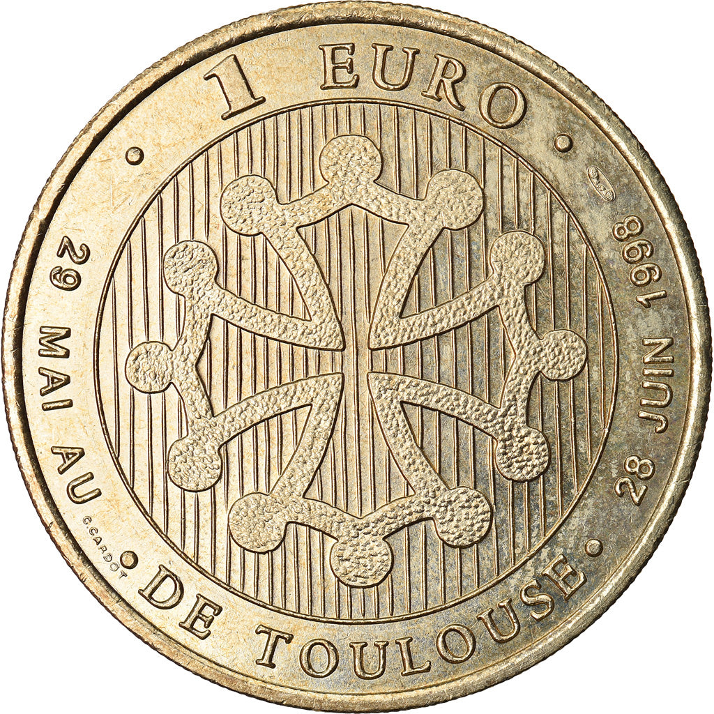 France, Euro, Euro des Villes, 1998, Toulouse, AU(55-58)