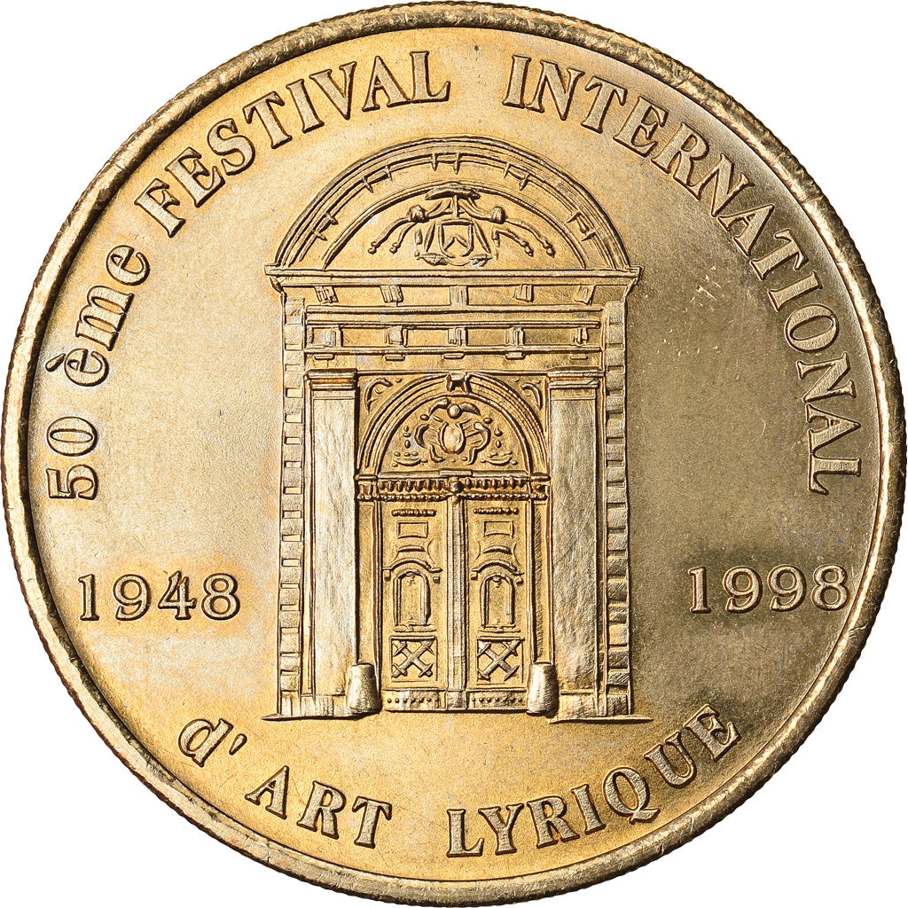 Francia, Euro, Euro des Villes, 1998, Aix en Provence, EBC, Sin información