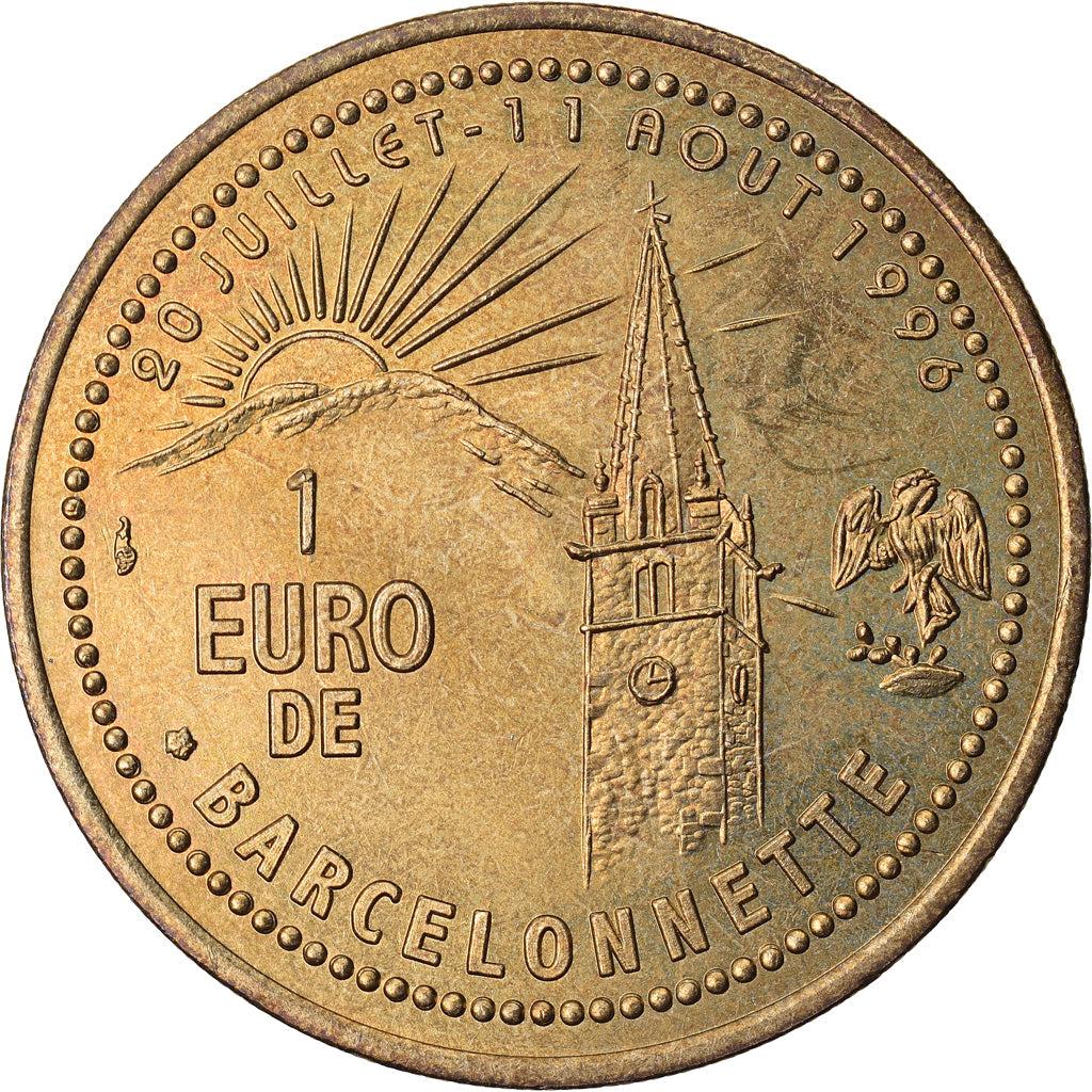 France, Euro, Euro des Villes, 1996, Barcelonnette, EF(40-45)
