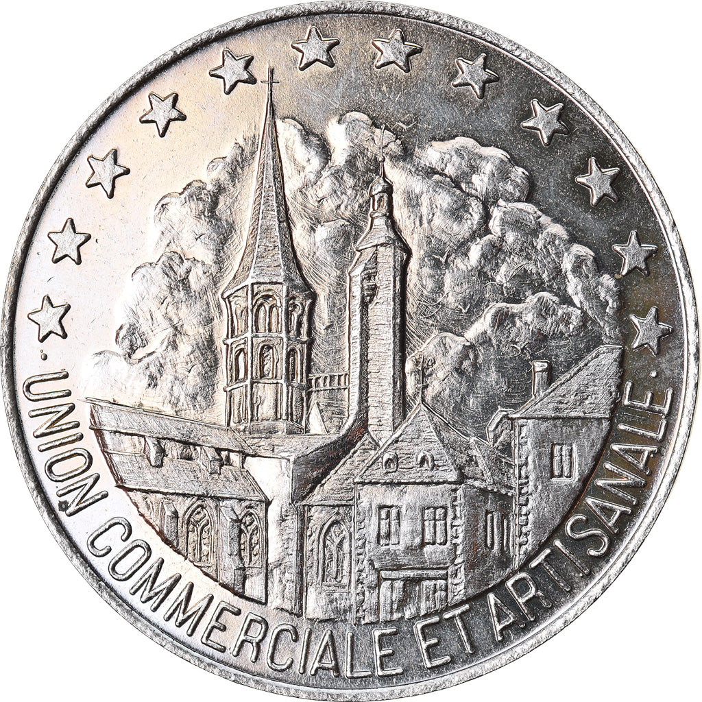 Francia, 1-1/2 Euro, Euro des Villes, 1996, Saint-Gengoux-le-national, SPL-