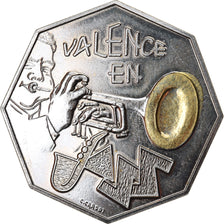 França, 3 Euro, Euro des Villes, 1996, Valence, AU(55-58), N/D