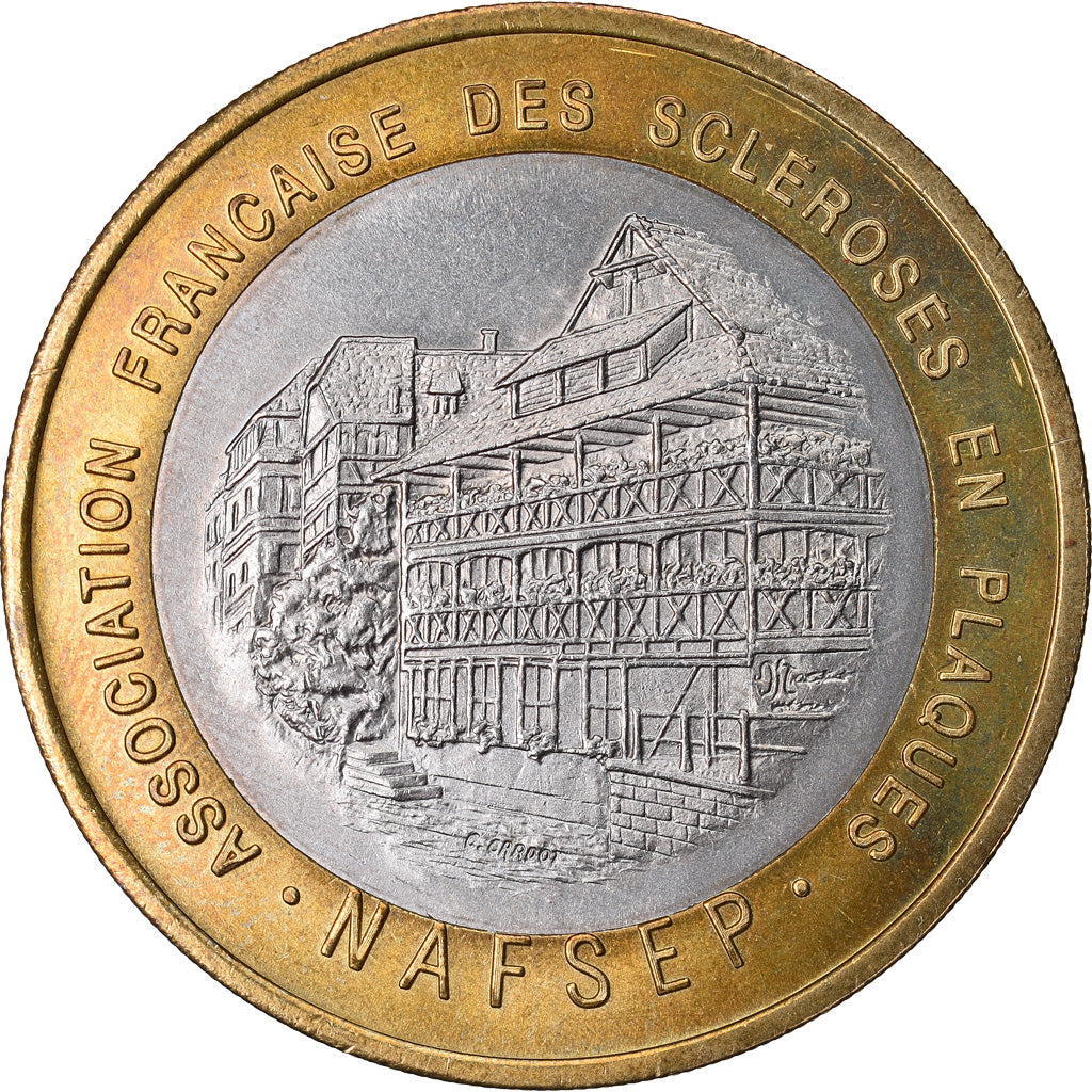 France, Euro, Euro des Villes, 1996, Strasbourg - Association française des