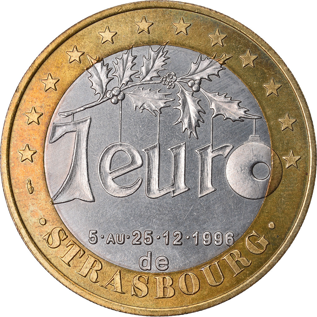 France, Euro, Euro des Villes, 1996, Strasbourg - Association française des