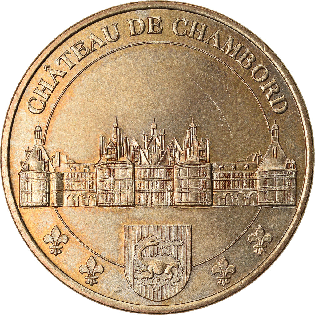 Francia, Token, Touristic token, Chambord - Le château -Armoiries, Arts &