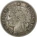 Moneta, Francja, Cérès, 2 Francs, 1871, Bordeaux, VF(20-25), Srebro, KM:817.2