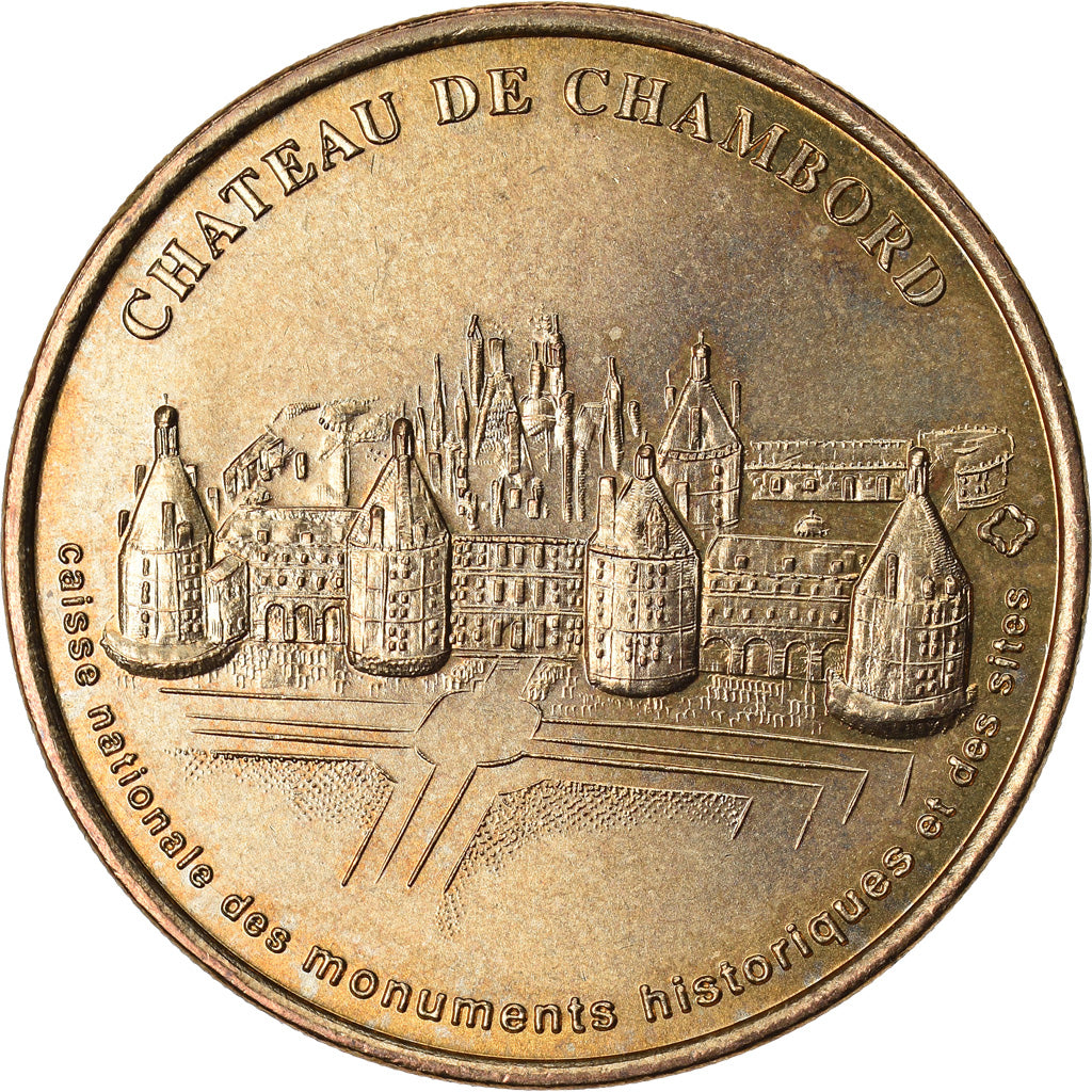 France, Token, Touristic token, Chambord - Chateau, Arts & Culture, 2003, MDP