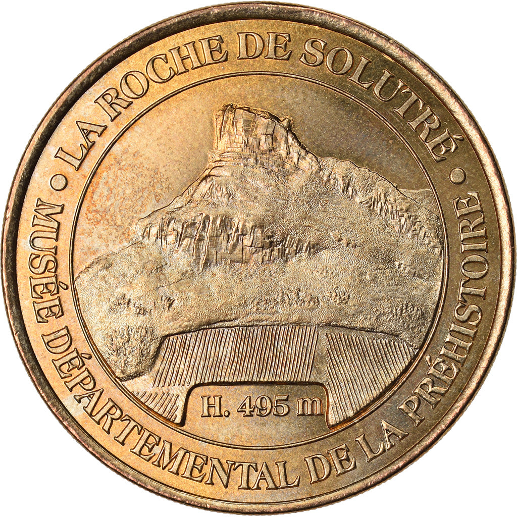 Francja, Token, Żeton turystyczny, Solutré-Pouilly - la Roche, Sztuka i