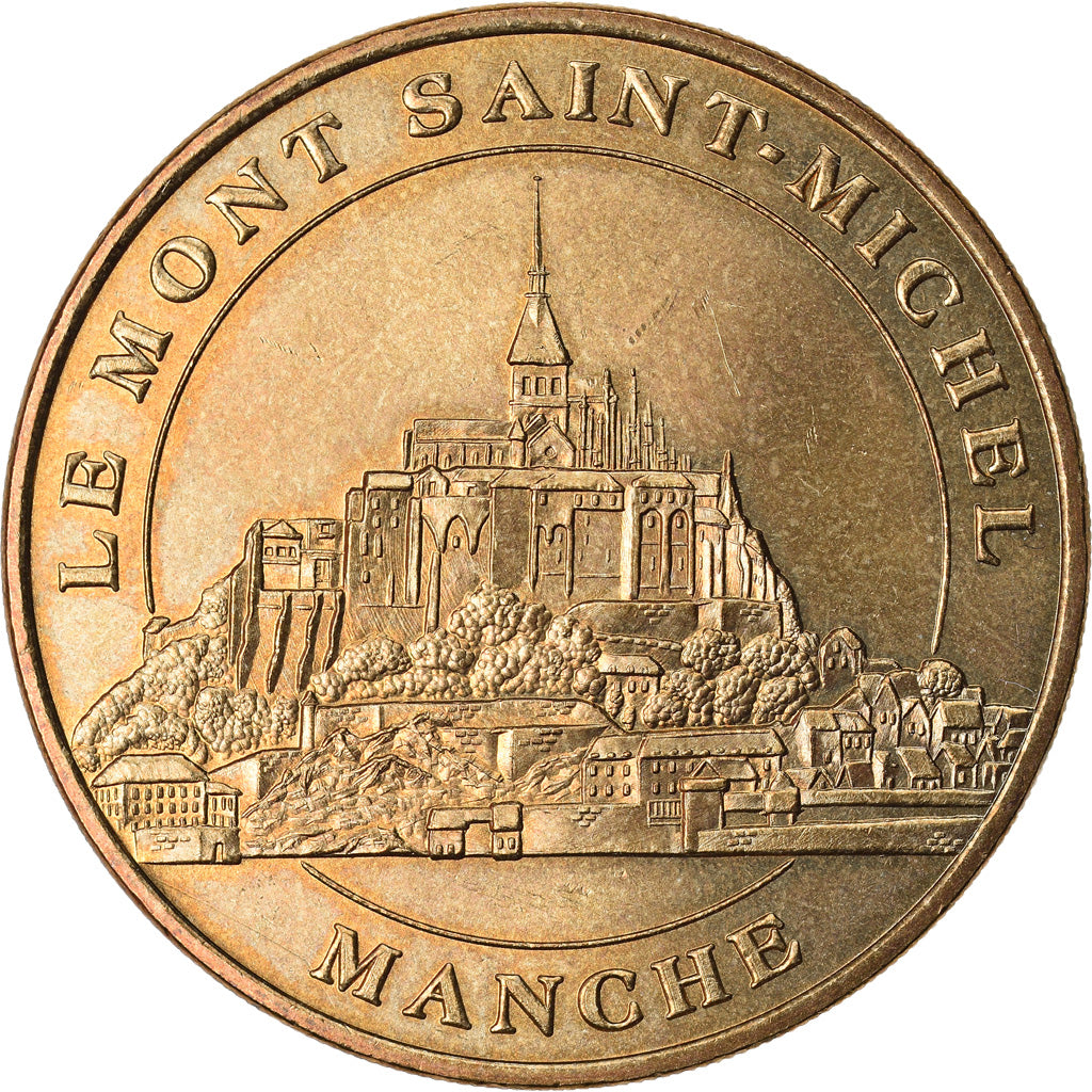 France, Jeton, Jeton Touristique, Le-Mont-Saint-Michel - vue générale n°2