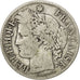 Moneta, Francia, Cérès, 2 Francs, 1872, Paris, B+, Argento, KM:817.1