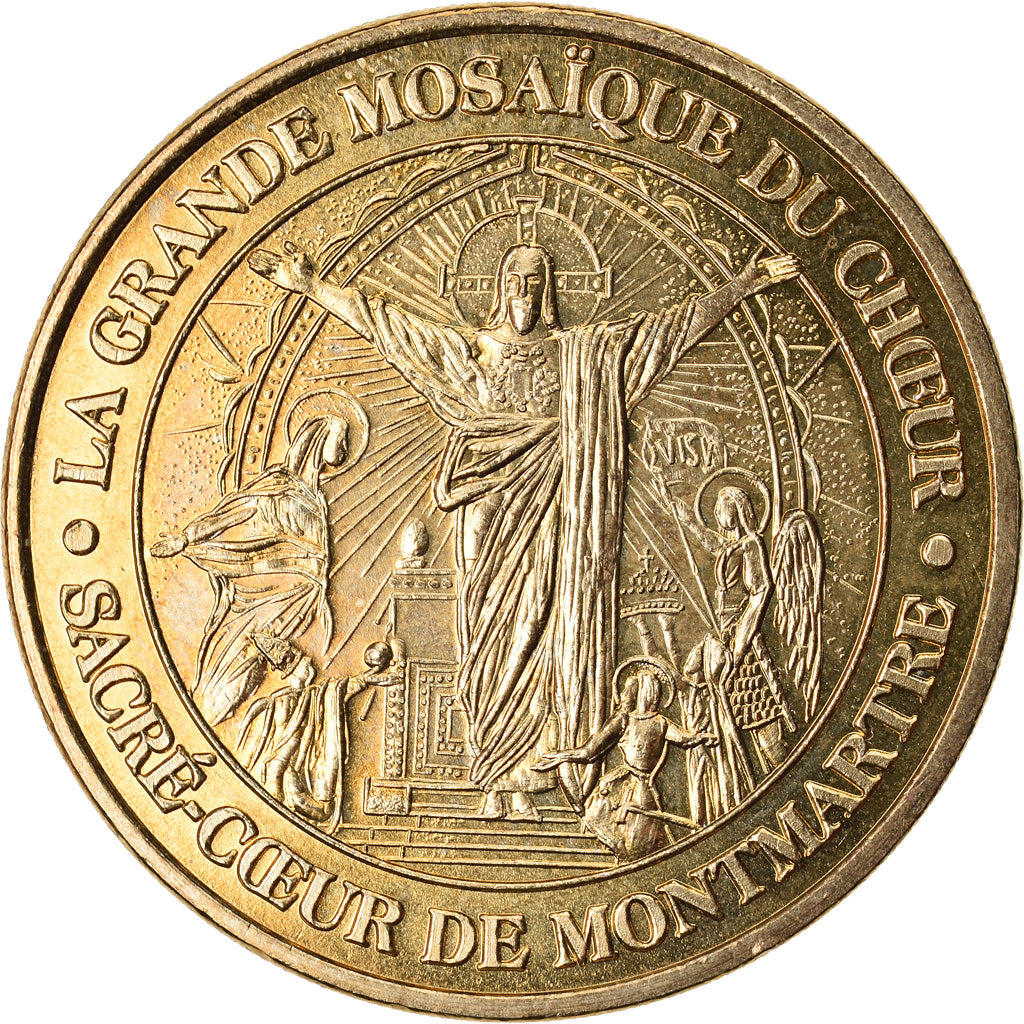 Francia, Token, Touristic token, Paris - Basilique du Sacré Coeur n° 2, Arts &