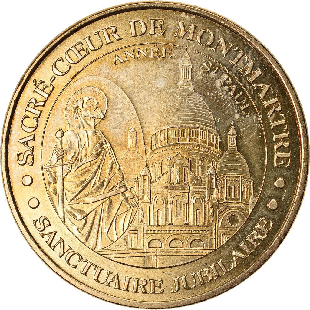 Francia, Token, Touristic token, Paris - Sacré coeur n°4, Arts & Culture
