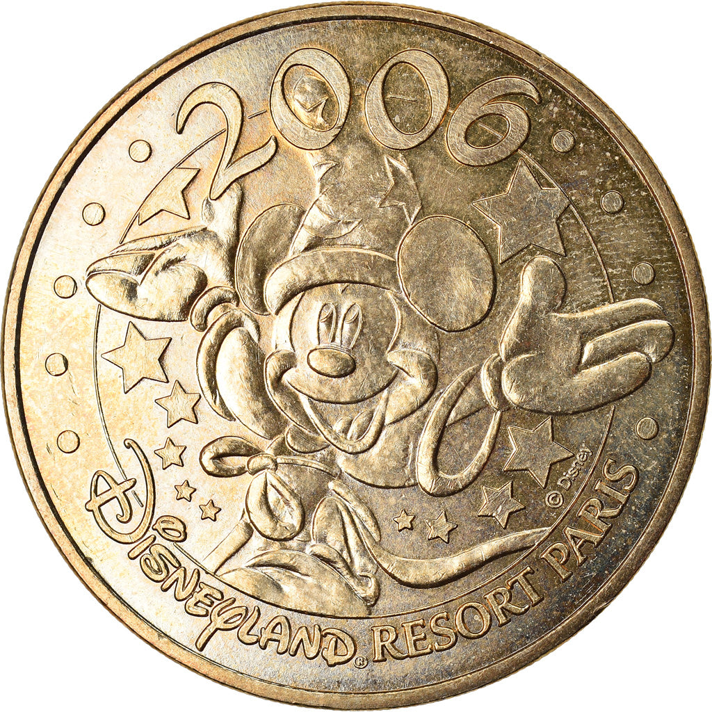 Frankrijk, Token, Toeristisch fiche, Disneyland n° 9 - Mickey 2006, Arts &