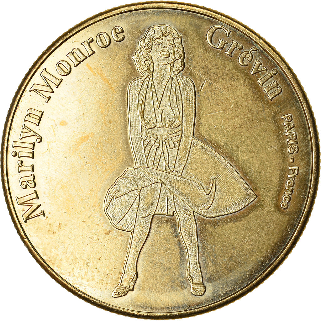 France, Token, Touristic token, Paris - Musée Grévin - Marilyn Monroe, Arts &