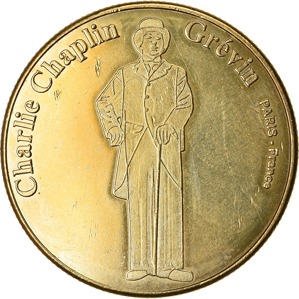 France, Token, Touristic token, Paris - Musée Grévin - Charlie Chaplin, Arts &