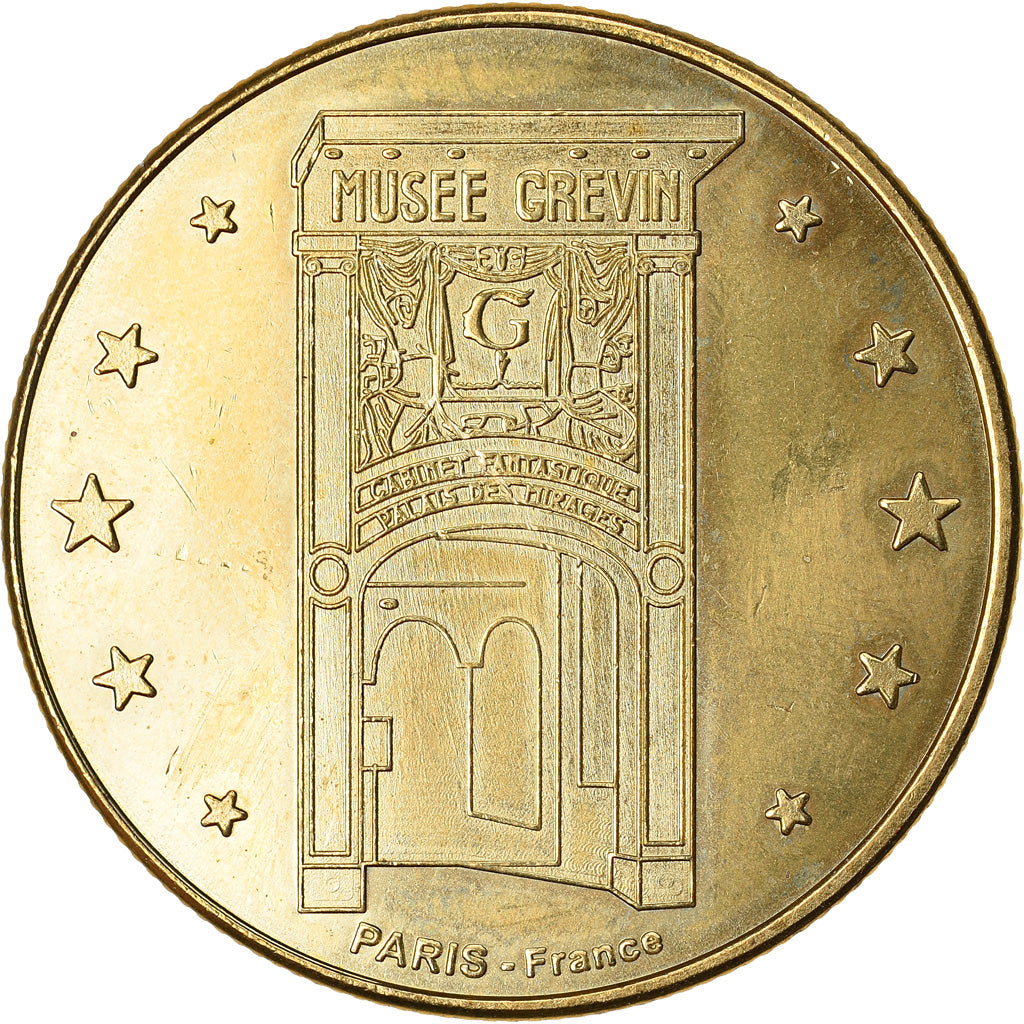 France, Token, Touristic token, Paris - Musée Grévin - Charlie Chaplin, Arts &